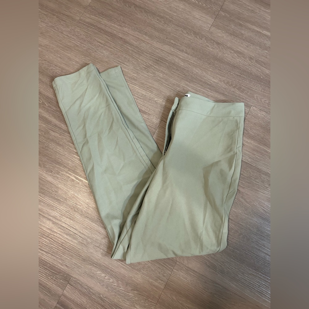 NWT Fashion Nova Sage Light Green Dress Pants Size S Small